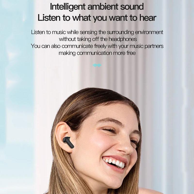 Светодиодный цветной экран Bluetooth-гарнитура с шумоподавлением TWS Беспроводная бизнес-гарнитура Bluetooth 5.3 Touchable