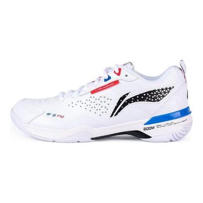 Кроссовки для бадминтона Li Ning Blade Pro Chameleon с амортизацией, противоскользящие, износостойкие, низкие, унисекс, белые AYAT005-1
