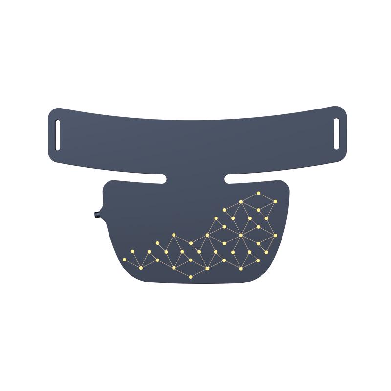 Светодиодный прибор для омоложения шеи: Трансграничный фотонный косметический прибор для коррекции морщин на шее с помощью терапии красным и синим светом