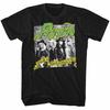 Poison Flesh Blood Banner Black Adult T-Shirt