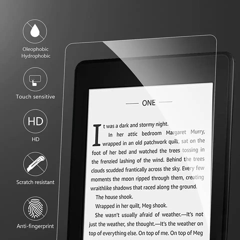 Защитное стекло для экрана Kindle 11 для ридеров KPW5/4 и Oasis 2/3 (2024)