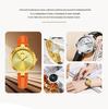 OFNS Light Luxury Women's Quartz Watch - Waterproof, Sunburst Dial, No Numerals 