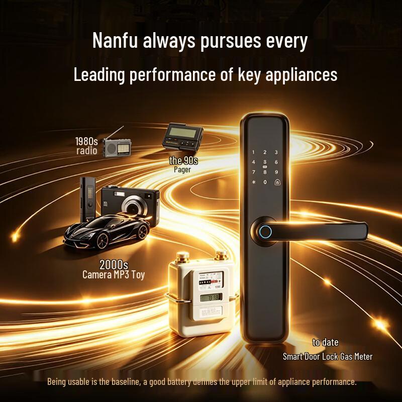 Nanfu AA Power Ring 5th Gen Alkaline Batteries CN plug (adapter included)