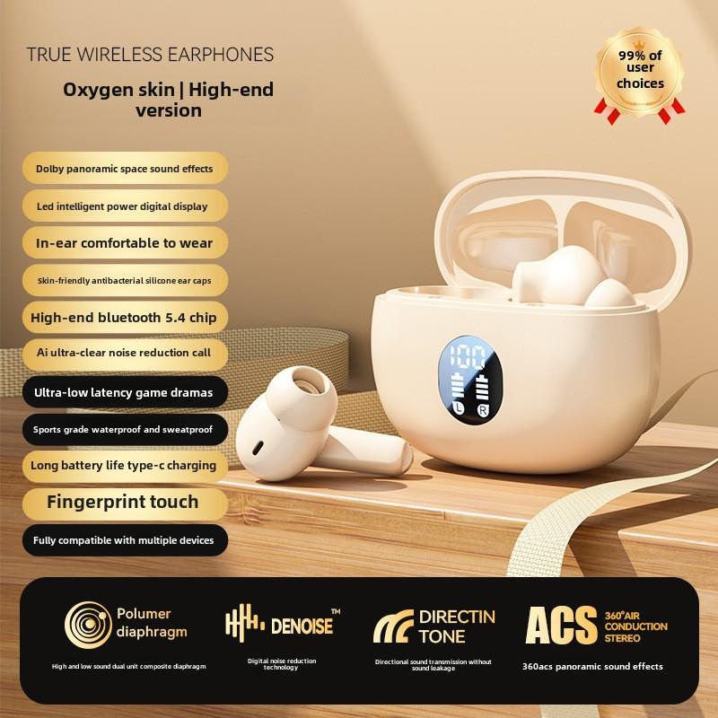 New Wireless Headphones Music Noise-cancelling Bluetooth Headphones Sports Ultra Long Endurance Headphones