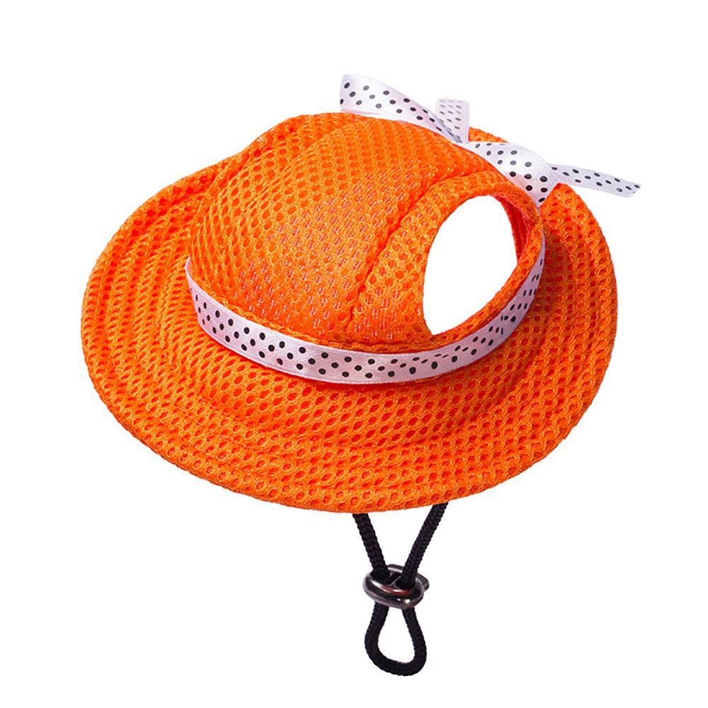 Outdoor Supplies Breathable with Ear Holes Cat Accessories Dog Caps Pet Hat Sun Protection Cap