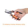 Electrician Wire Crimping Cutting Stripping Stripper Plier
