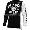 Off-road motorcycle suit, long top, mountain bike downhill suit, racing suit, running round neck shirt, breathable and quick-drying wholesale