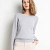 Круглая шея Colorss 10 Pofulove Базовая рубашка-свитер Женский пуловер Однотонный вязаный свитер