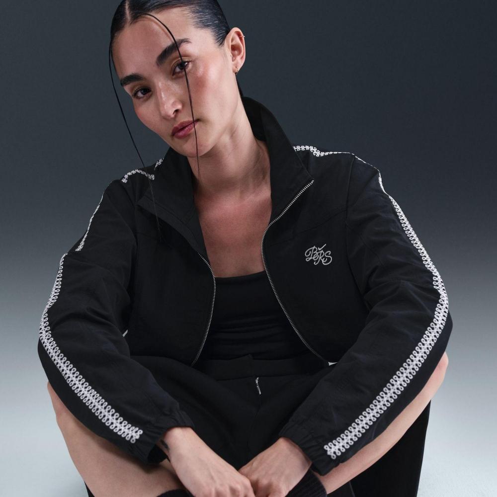 Nike W Wvn Rpl Jkt Opp1 Ih3984 010blk Wht