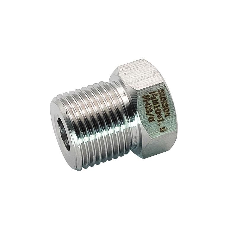 Stainless Steel 304 Thread Reducing Adapter, Female M10x1.5 to Male G3/8 BSP PF