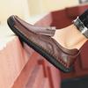 Новая мужская обувь из натуральной кожи ручной работы, повседневные удобные мужские лоферы, слипоны, кожаная обувь, мужские балетки, обувь для ходьбы на открытом воздухе
