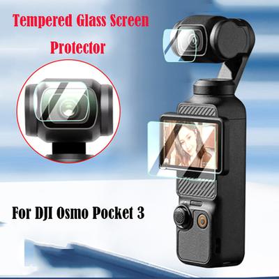 Закаленное стекло HD для DJI Osmo Pocket 3, защитное стекло 9H для камеры DJI Pocket 3/2, защитное стекло для объектива камеры