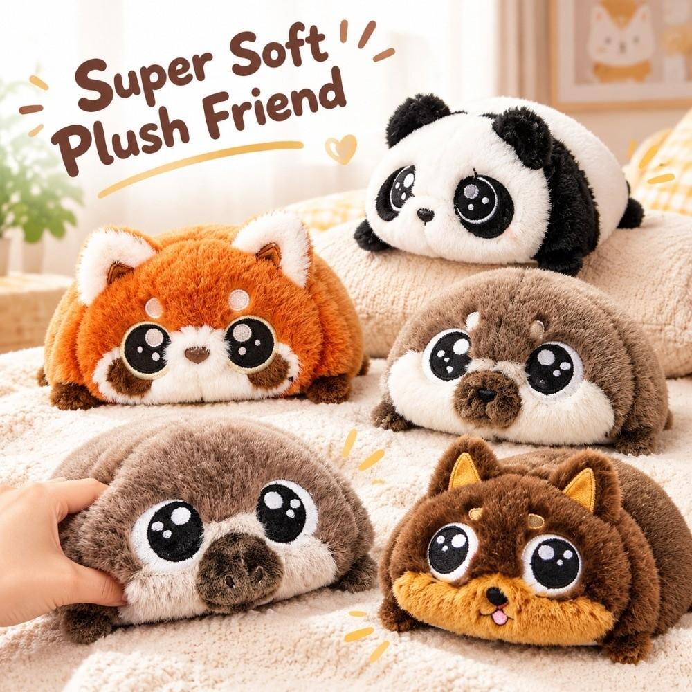 Stress Relief Companion Doll Soft Plush Fabric Stuffed Animal New Rag Doll Bedtime Comfort