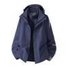 3-in-1 Detachable Waterproof Windproof Fleece Lined Outdoor Jacket Men Women Winter Fall Hiking Camping Skiing