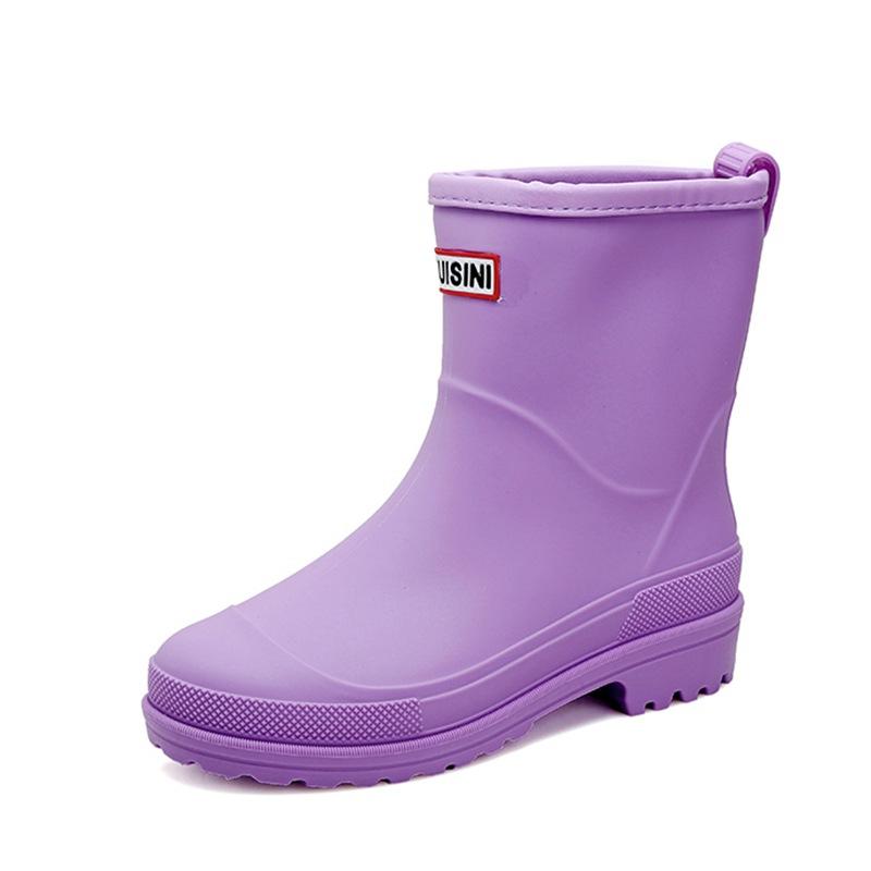 Новые женские средние резиновые туфли для отдыха на открытом воздухе с нескользящей подошвой