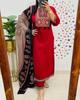 Party Wear Designer Cotton Kurti Pant Dupatta Set Indian Pakistani Party Wear Salwar Suit