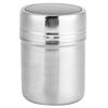Stainless Steel Powder Sifter Coffee Sugar Flour Jar Pepper Seasoning Shaker Kitchen UtensilsS