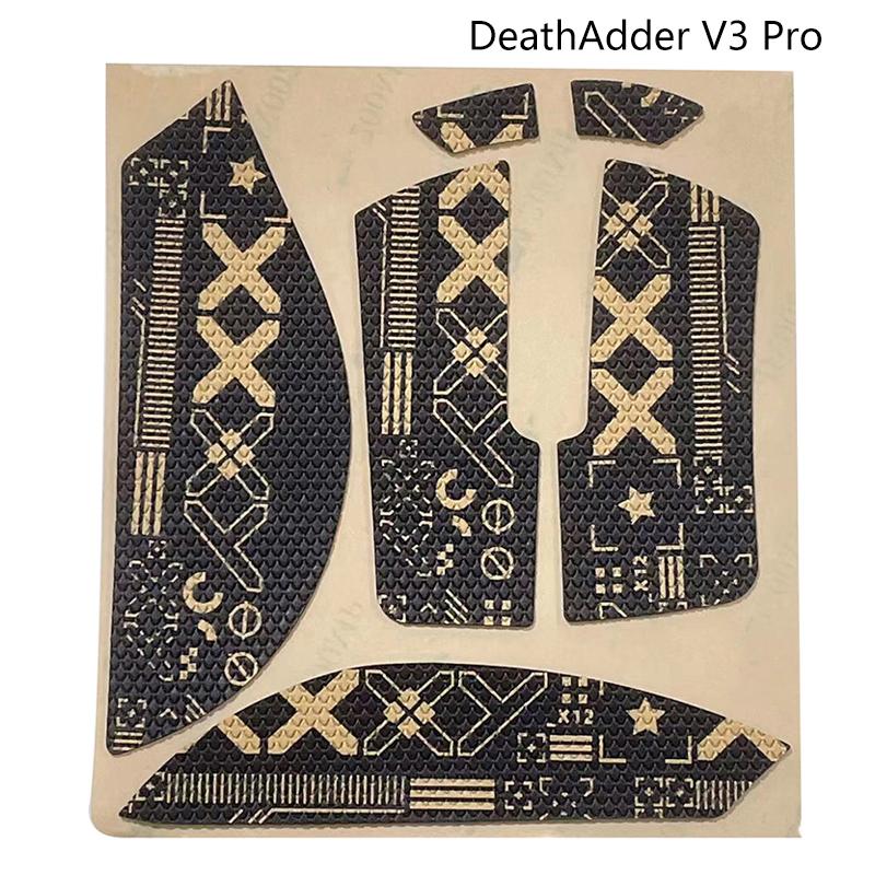 Наклейка на рукоятку мыши, наклейка ручной работы, нескользящая, всасывающая пот для Razer Viper