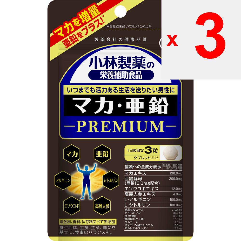 KOBAYASHI Pharmaceutical Maca Zinc Premium 90 капсул Другое (проверьте замки, очистители языка и т. д.) Минералы Другое (проверьте замки, очистители языка и т. д.)