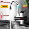 PDTO 360° Electric Fast Instant Faucet Tap Kitchen Hot Cold Water Heater LED Display for Kitchen Sink Bathroom Basin