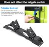 Door Hinge Step Foot Peg Folding Foldable Tailgate Step Ladder For Suzuki Jimny JB64W/JB74W 2019-2024 Rear Tail Door Foot Pedal