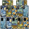 Чехол для телефона Samsung Galaxy S25 S24 S23 iPhone 16 15 Xiaomi Redmi Note 14 13 12 16E X 11 Pro Max OPPO Moto Huawei Design Van Gogh Starry Night Cover