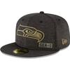 Casquette 59FIFTY - New Era - Seattle Seahawks - Noir - 100% Polyester - Taille 7 1/4