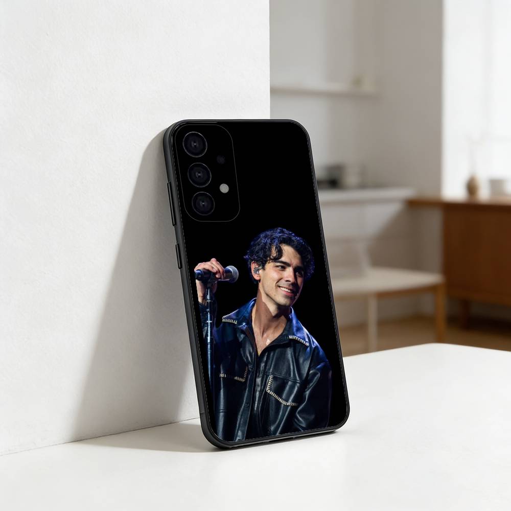 Singer J-Joe Jonas phone Case For Samsung S25,24,21,22,23,30,Ultra,20,Plus,Fe,Lite,Note Soft Black Cover