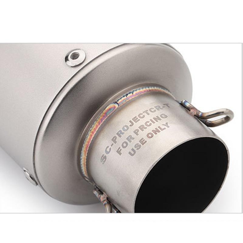 10 стилей, высокое качество, SC PROJECT, внутренний диаметр 51 мм/60 мм, выхлопная трубка мотоцикла, съемная трубка глушителя DB Killer, мотоцикл MTB ATV