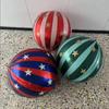 3pcs Large 4D Balloon Striped Star Decoration Balloons 2025 Aluminum Film Balloon  KTV Mall School