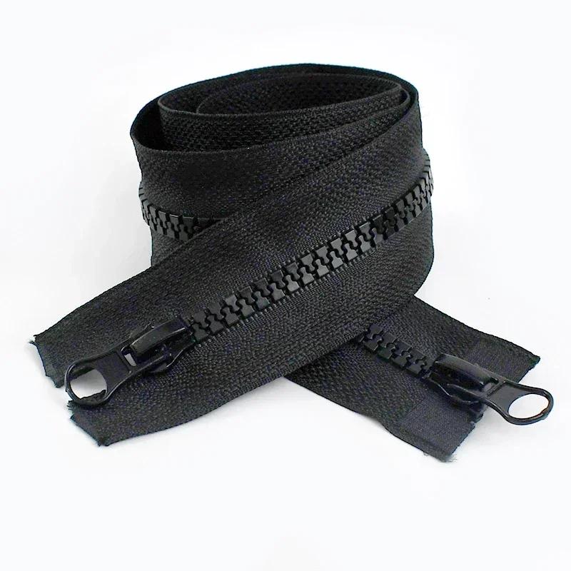 5# 8# 60-300 см Длинная пластиковая молния для шитья с одним/двумя бегунками, застежка-молния для палатки, пальто, одежды, аксессуар для ремонта