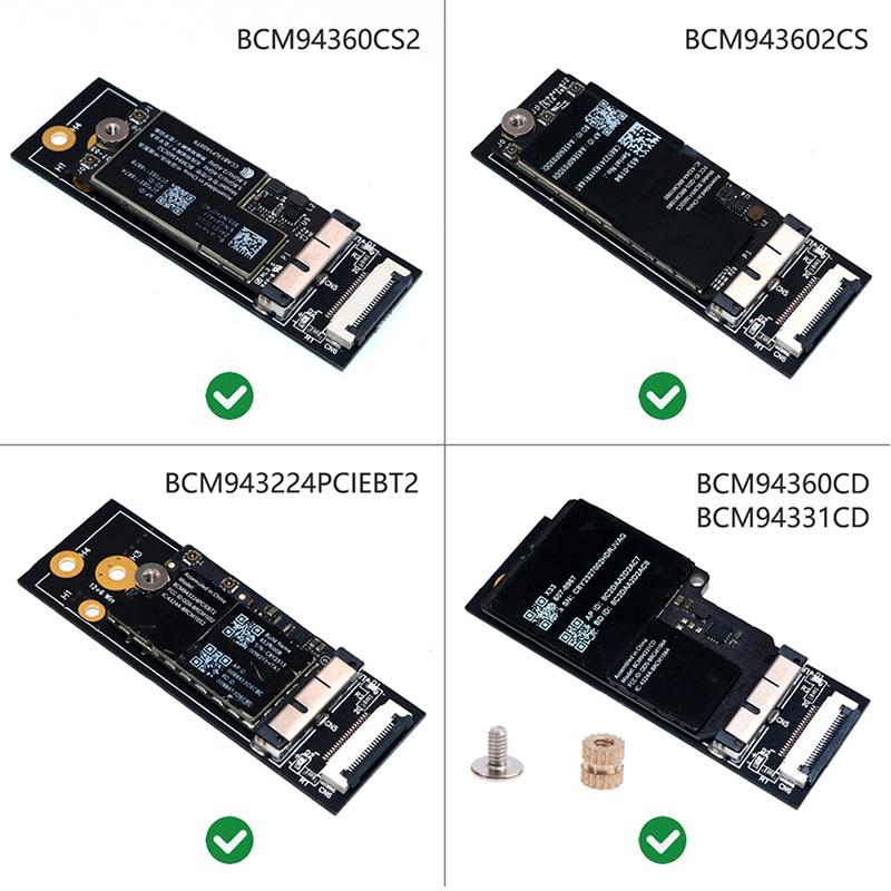 M.2 Wifi адаптер ключ A+E для Wifi карты Bcm94360Cd Bcm94331Cd Bcm94360Cs2