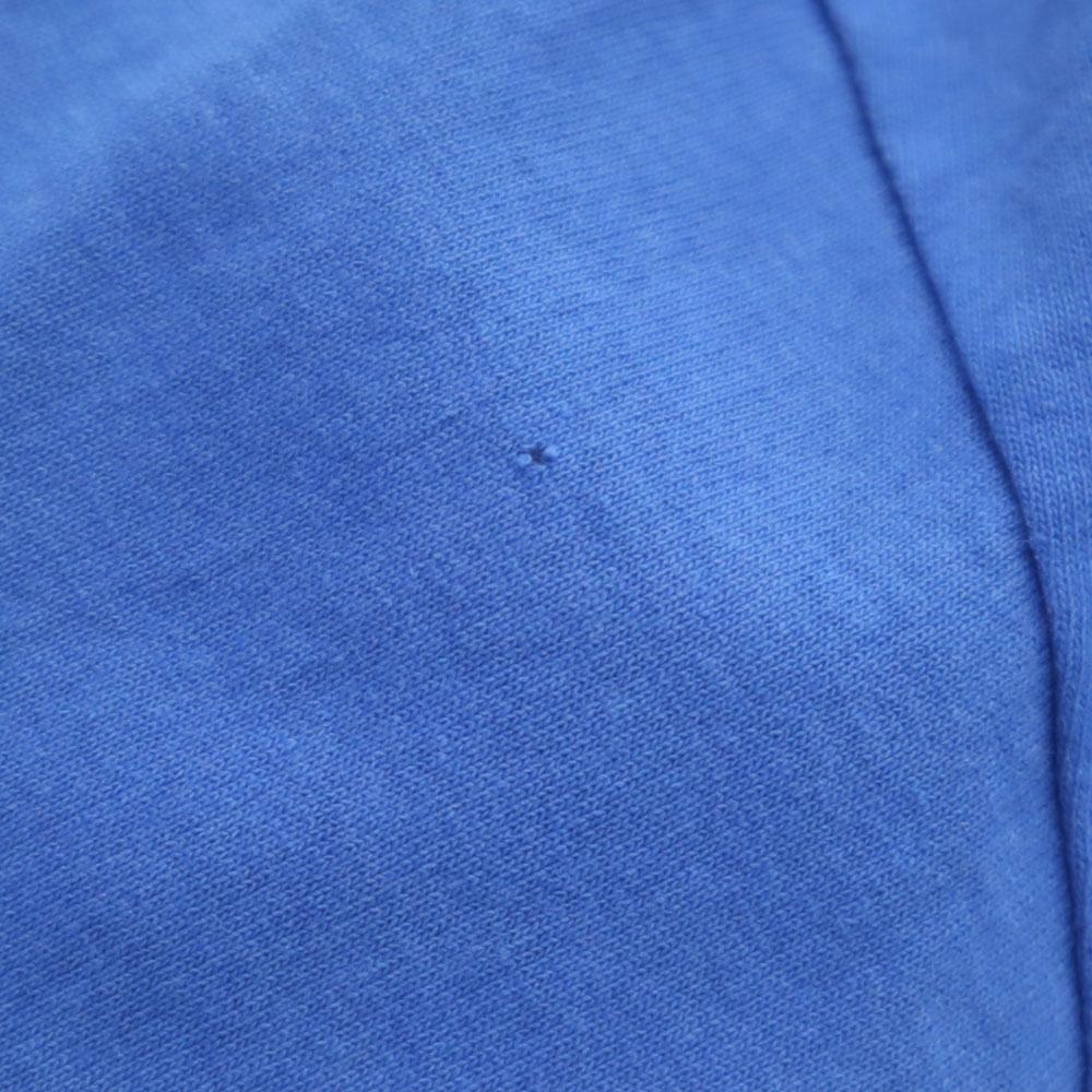 HANES 90s Print Short Sleeve Single Stitch T-shirt L Blue Old Vintage Men's Used