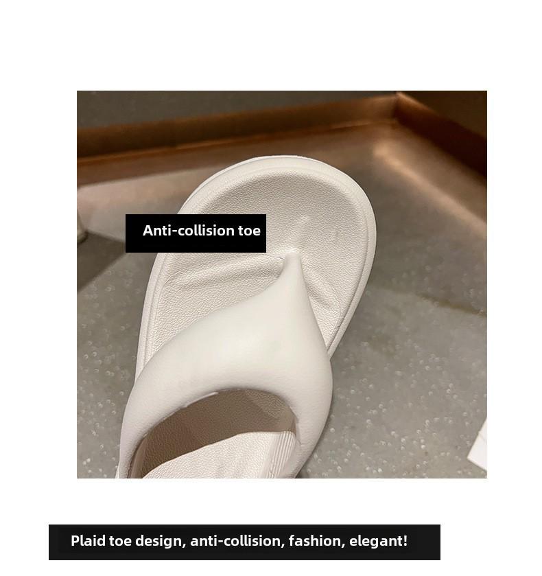 Женские шлепанцы из ЭВА на толстой подошве: Мягкая, увеличивающая рост одежда для отдыха на природе и пляжа