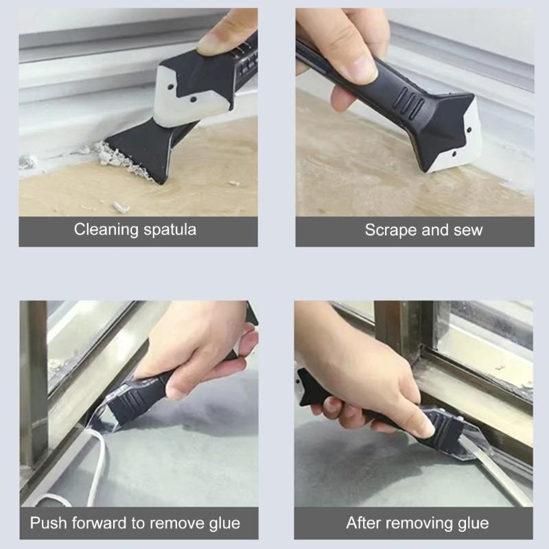Professional Silicone Caulking Finishing Tool Grout Scraper & Smoothing Tool Sealant Removal Easy To Use Silicone Grout