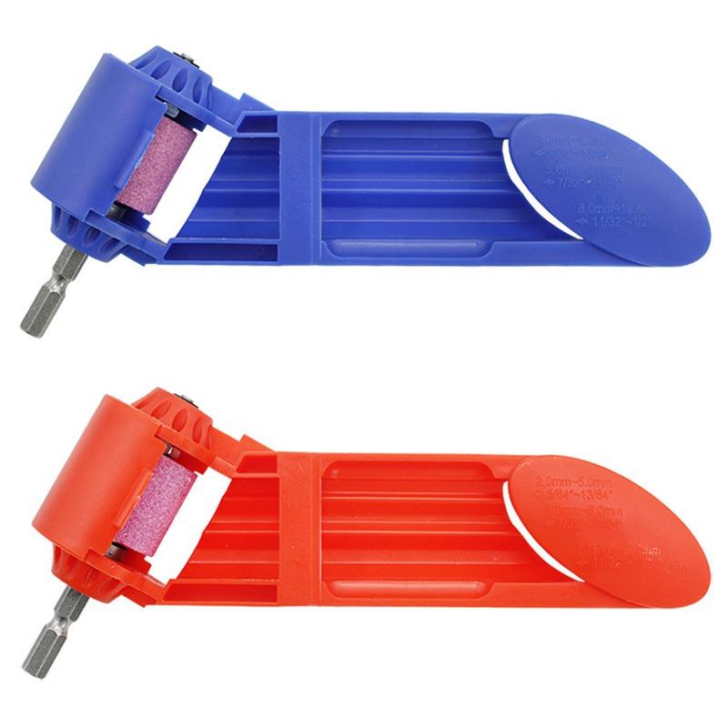 Точилка для сверл 2-12,5 мм, портативный корундовый шлифовальный круг, точилка для сверл, шлифовальная машина, детали инструментов с приводом от сверл