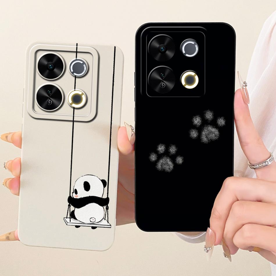 For ITEL P65 Cute Cat Flower Cartoon Phone Case For Itel P671L ItelP65 Shockproof Soft Silicone Covers Bumpers