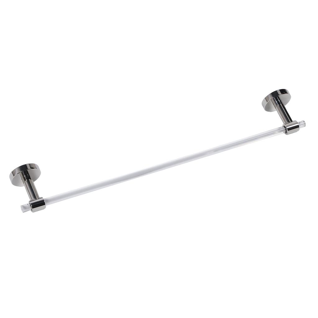 Держатель для полотенец Штанга Минималистичный Легкая роскошь Акриловый Настенный Держатель для полотенец для ванной комнаты 50см