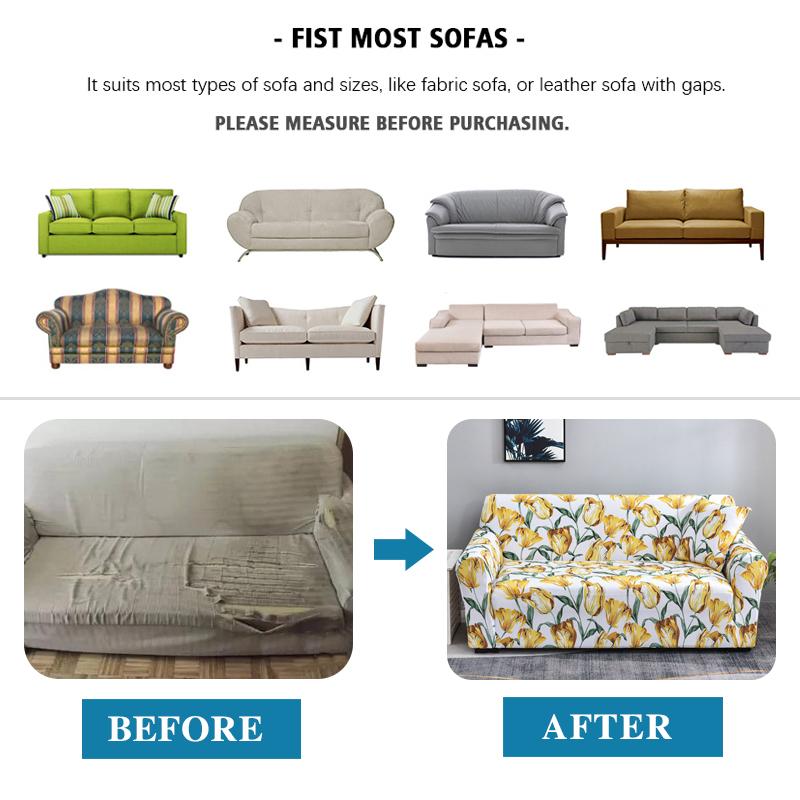 Эластичные чехлы на диван для гостиной, противоскользящий мягкий чехол на диван, моющийся протектор для мебели, эластичный низ для детей, домашних животных, 1 шт.