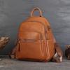 First Layer Cowhide Backpack Large Capacity Advanced Sense Retro Large Bag Soft Genuine Leather Backpack