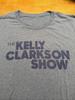 Серая футболка унисекс с коротким рукавом The Kelly Clarkson Show, полный размер, BT1793