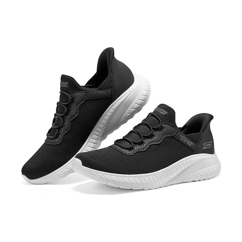 Skechers Слипоны Bobs Sport Squad Chaos 'Черно-белые' Женские 117500-BLK