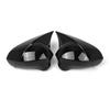2pcs Side Mirror Cover Door Wing Mirror Cover Cap Replacement for SEAT 6J 2008 2017 6J0857537 6J0857538