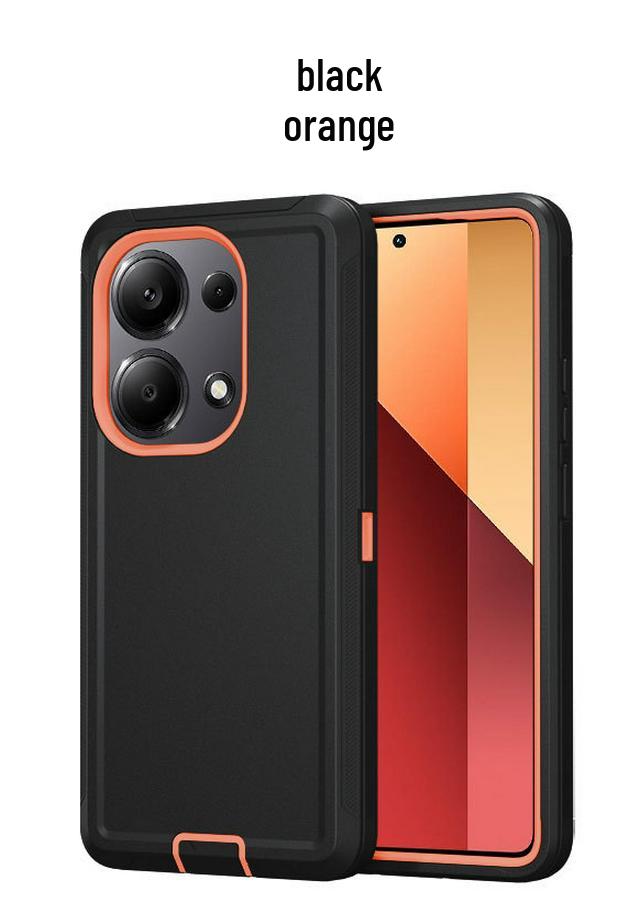 Защитный чехол для телефона Redmi Note 13 Pro и POCO M6 Pro с защитой от падений и полным покрытием
