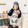 1 шт. Лолита Мультяшная Персональность Рюкзак Со Звуком Женская Кошка Плюшевая Кукла Малая Вместимость Ежедневный Рюкзак Милый Реалистичный Рюкзак-Тряпичная Кукла