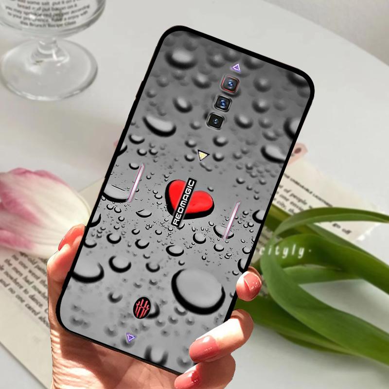 Чехол для ZTE Nubia Red Magic 6 Ударопрочный Мягкий ТПУ Силиконовый Чехол для Телефона Для ZTE Nubia Red Magic 6S Pro Capa Мультяшный RedMagic 6
