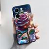 Чехол для Infinix Hot 40i Hot40i Модный Мраморный Черный Силиконовый Мягкий Чехол для Телефона Для Infinix Hot 40i 40 i X6528B Задняя Крышка Fundas