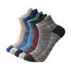 5 пар/лот мужские компрессионные носки мужские черные хлопковые носки до щиколотки Herren Socken баскетбольные спортивные компрессионные мужские носки
