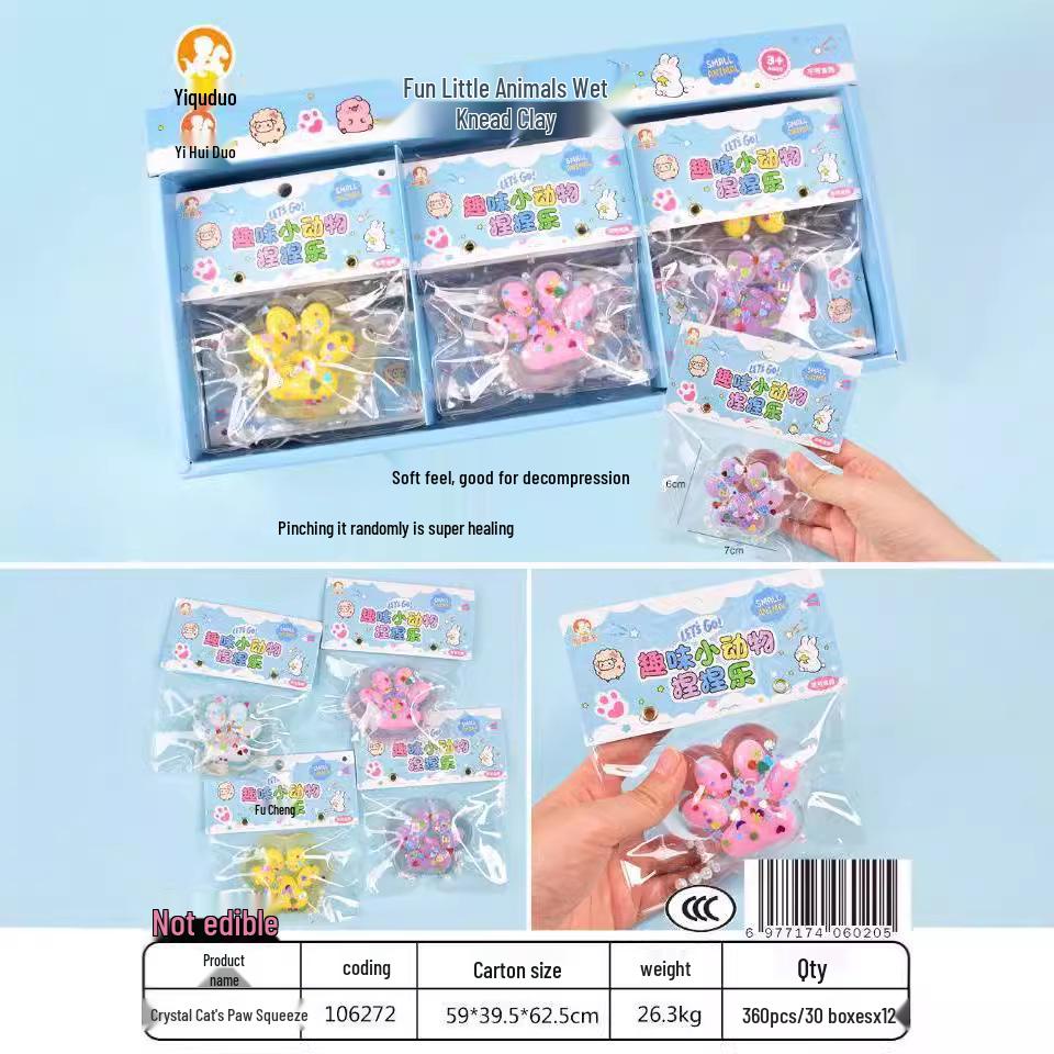 Mochi Squishy Children's Toy - Slow Rebound & Stress Relief Daifuku for Girls