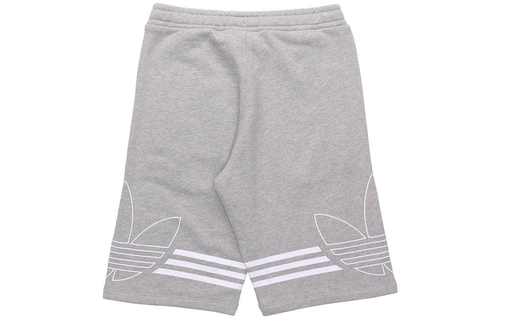 adidas Мужские повседневные шорты Originals, размер Medium, цвет Heather Gray, ED4697